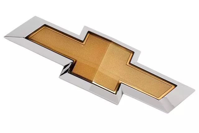 Front Bumper Fascia Bowtie Logo - GM (22760645)