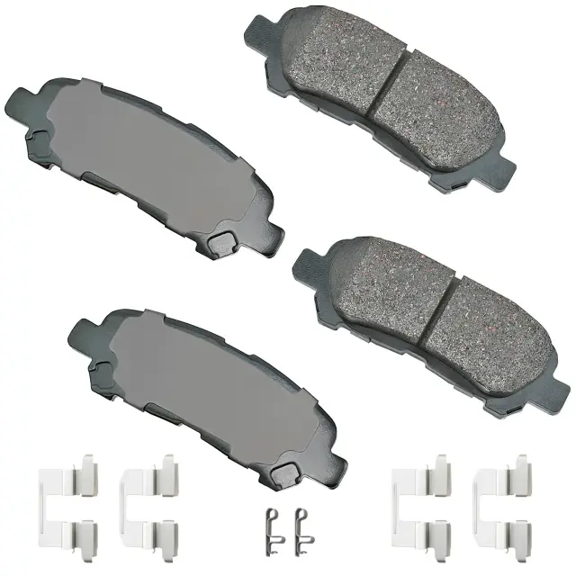 ACT1325A - : Akebono ProACT Ultra Premium Ceramic Disc Brake Pad Kit for AKEBONO Image