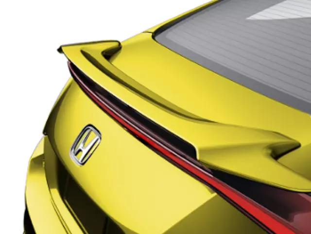8F13TBG1Z0 - Body: Wing Spoiler - Tonic Yellow for Honda: Civic Image