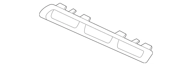 1678882800 - Attachment Parts: Trim Bar for Mercedes-Benz: GLE350, GLE450e, GLE580 Image image