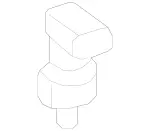 61537828 - : Pressure Sensor for Mercedes-Benz Image