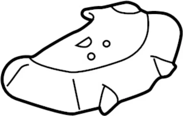 112840W000 - Engine: Front Mount Heat Shield for INFINITI: QX4 Image