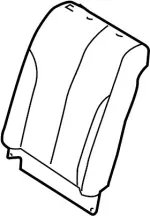 886222Y960 - Body: Rear Cover for Infiniti Image