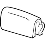 2L2Z78044A74DAA - Electrical: Passenger Air Bag for Ford: Explorer Image