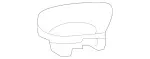 2780180080 - : Elastomeric Molded Seal for Mercedes-Benz Image