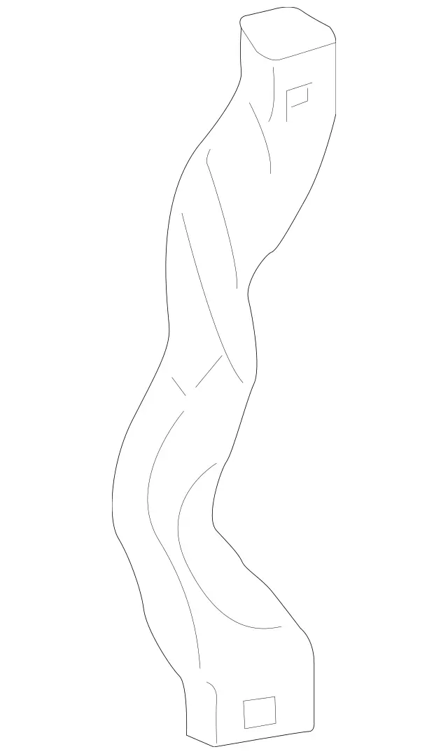 2228321690 - Heating and Ventilation: Drain Pipe for Mercedes-Benz: Maybach S550, Maybach S560, Maybach S600, Maybach S650, S450, S550, S550e, S560, S600, S63 AMG, S65 AMG Image image