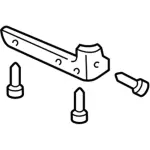 F75Z78292A23AAA - Body: Stone Guard for Ford: Expedition | Lincoln: Navigator Image