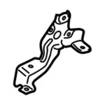 FL3Z1862526A - Body: Seat Track for Ford: F-150, F-250 Super Duty, F-350 Super Duty, F-450 Super Duty Image