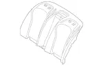 2239202401 - Rear Seat: Padding, Rr Seat Backrest for Mercedes-Benz: 350SD, S500, S63 AMG E Performance Image