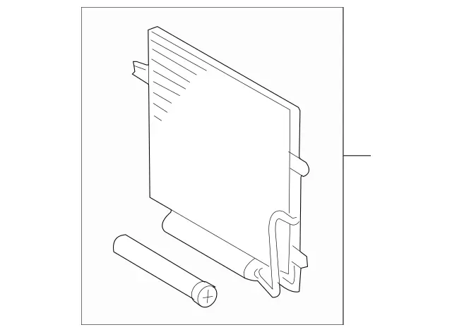 2115000554 - Radiator: Condensor for Mercedes-Benz: CLS550, E320 Image image