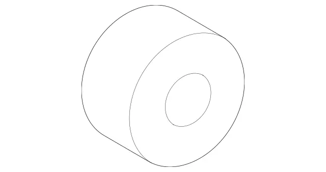 9922604 - Body: Partition Bushing for Mercedes-Benz Image