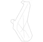2137230900 - Body: Corner Cover Bracket for Mercedes-Benz Image