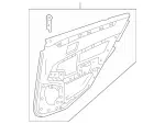 21273046009J71 - Body: Door Trim Panel for Mercedes-Benz Image