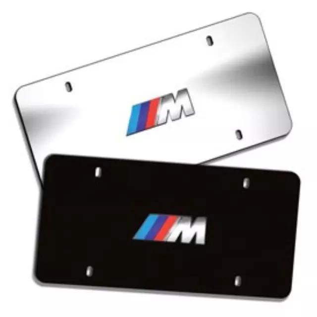 Marque Plate - M Logo - Black Stainless Steel - BMW (82-12-1-470-397)