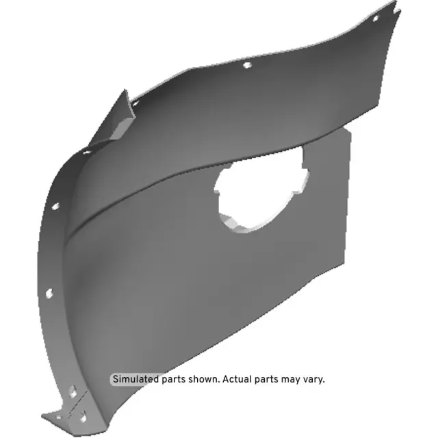 15233301 - : Front Driver Side Forward Wheelhouse Liner for Chevrolet: Corvette Image