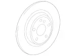 247423021207 - : Brake Disk, Unventilated for Mercedes-Benz: 220a, A220 Image