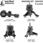300420 - : Anchor Engine Mount Kit for Anchor Image