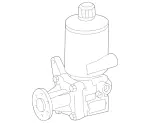 24663001 - : Power Steering Pump for Mercedes-Benz Image