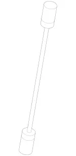 257420000064 - Brake System: Brake Hose for Mercedes-Benz: CLS53 AMG, E53 AMG Image