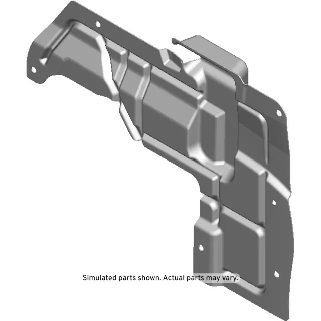 23169301 - Body: Splash Shield for Cadillac: CTS Image