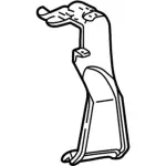 XL3Z3489CA - Steering: Reservoir Bracket for Ford: Expedition, F-150, F-150 Heritage, F-250 | Lincoln: Blackwood, Navigator Image