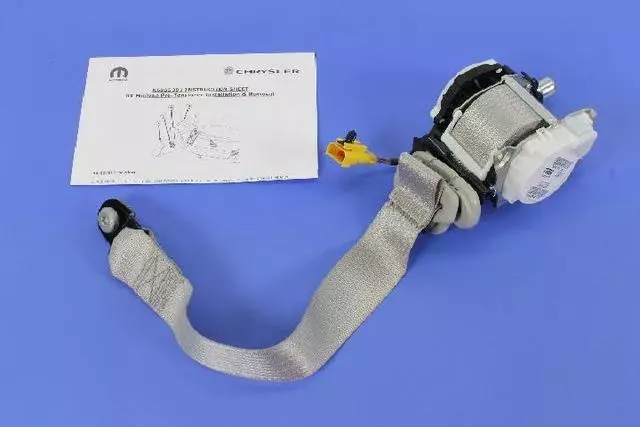 Front Outer Seat Belt - Mopar (ZV68ES3AD)
