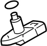 23731AL60E - : Crankshaft Position Sensor for INFINITI: FX35, G35, I35, M35 Image