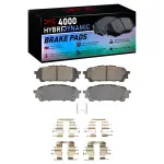 4000100401 - : DFC HybriDynamic Brake Pads Hrdwr Kit for DYNAMIC FRICTION Image