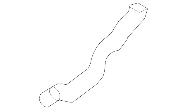 2518310300 - Heating and Ventilation: Air Duct for Mercedes-Benz: R320, R350, R500 Image