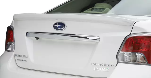 J1210FJ300 - Exterior: Chrome Rear Trim - Sedan (Back-Up Camera) for Subaru: Impreza Image