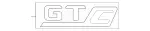 1908171600 - Trunk Lid: Model Badge for Mercedes-Benz: AMG GT C, AMG GT S Image