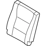 HL3Z1666600AA - Body: Seat Back Cover for Ford: F-150 Image