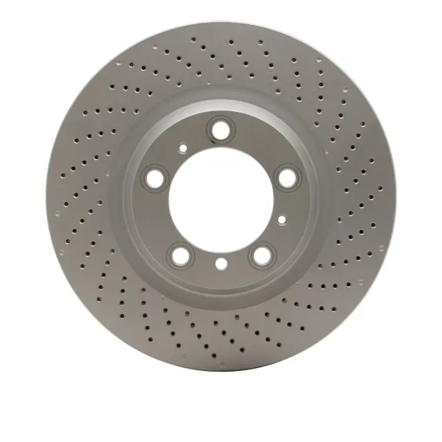 62402048D - Brakes &amp; Brake Parts: DFC GEOSPEC Coated Rotor - Drilled for DYNAMIC FRICTION Image