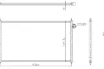 940917 - : Nissens A/C Condenser for NISSENS Image