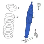 PC3Z18124BCA - Suspension: Shock Absorber for Ford Image