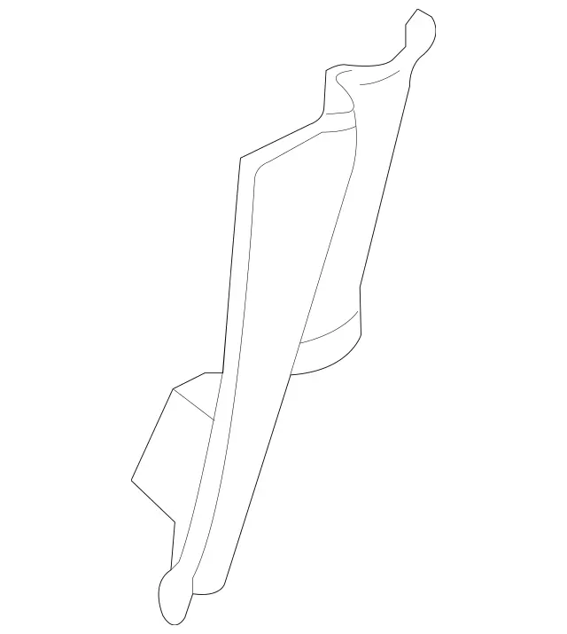 2306902925 - Panelling: Trim, Rear Side Element for Mercedes-Benz Image