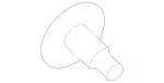 99906204 - Body: Center Rail Bolt for Mercedes-Benz Image