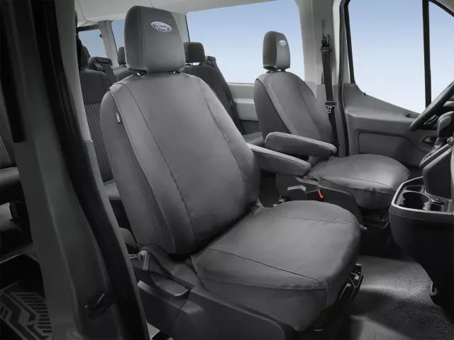 VML3Z25600D20B - : Covercraft Front Row Seat Covers 40/20/40 for Ford: E-350 Super Duty, E-450 Super Duty, F-150, F-250 Super Duty, F-350 Super Duty, F-450 Super Duty, F-550 Super Duty Image