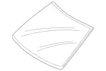 221670020139GZ65 - Windows: Windshield for Mercedes-Benz Image