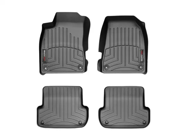 4419412 - Accessories: Front &amp; Rear Black FloorLiner™ DigitalFit® for WeatherTech Image