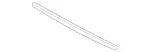 2098880185 - Attachment Parts: Trim Bar for Mercedes-Benz Image