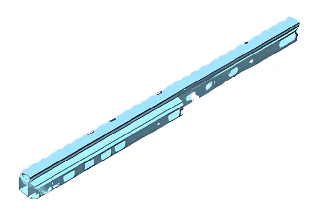 L1MZ7810419B - Body: Rocker Panel Reinforcement for Ford Image