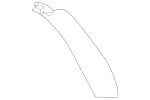 16474016709051 - : Side Gate Trim for Mercedes-Benz Image