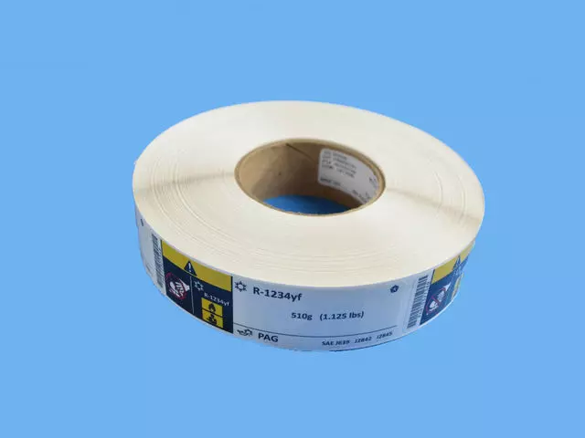 68103273AB - Labels: Air Conditioning System Label for Ram: 1500, 1500 Classic Image