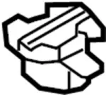 21542JK00A - Cooling System: Radiator Assembly Upper Bracket for Infiniti Image