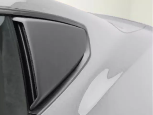 Scoops - Quarter Window - Ingot Silver - Ford (VHR3Z-63280B10-AA)