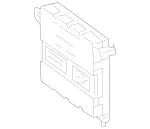 1719000000 - Body: Control Module for Mercedes-Benz Image
