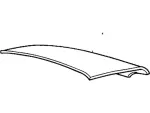 F8AZ5440110BA - Body: Trunk Lid for Ford: Crown Victoria | Mercury: Grand Marquis, Marauder Image