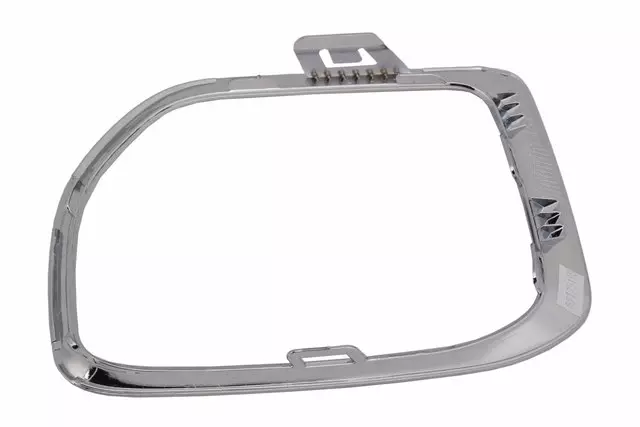 Exterior Bright Chrome Front Passenger Side Fog Lamp Bezel - GM (84214463)