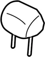 H64601A72C - : Headrest, Center for Infiniti Image